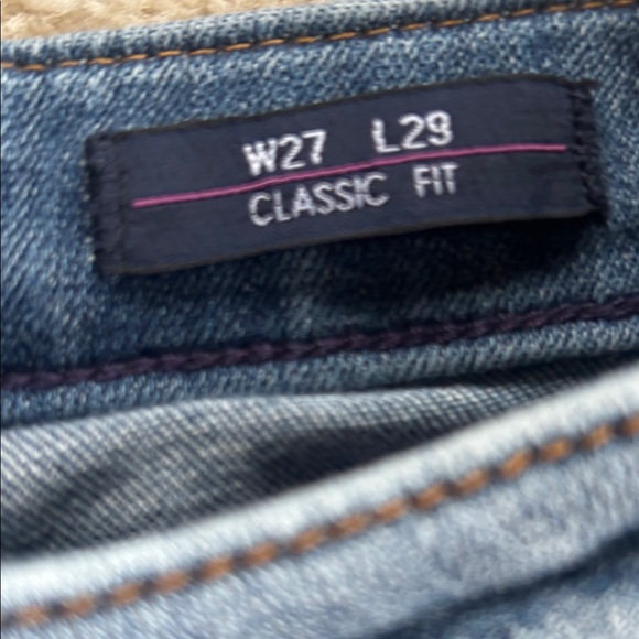 Vigoss Distressed Blue Skinny Jeans - Picture 8 of 9